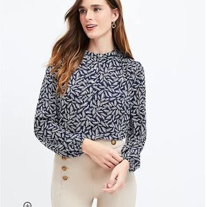 LOFT Long Sleeved Blouse
